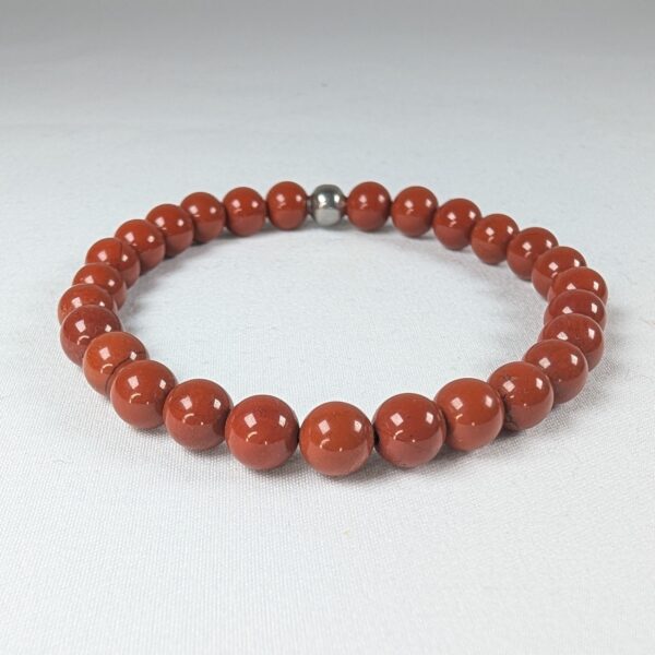 Bracelet Jaspe Rouge – Image 2