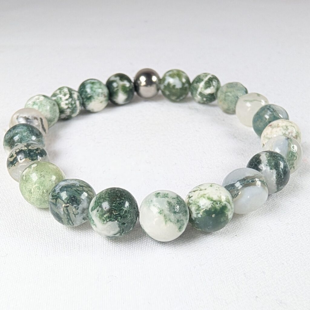 Bracelet Agate Mousse