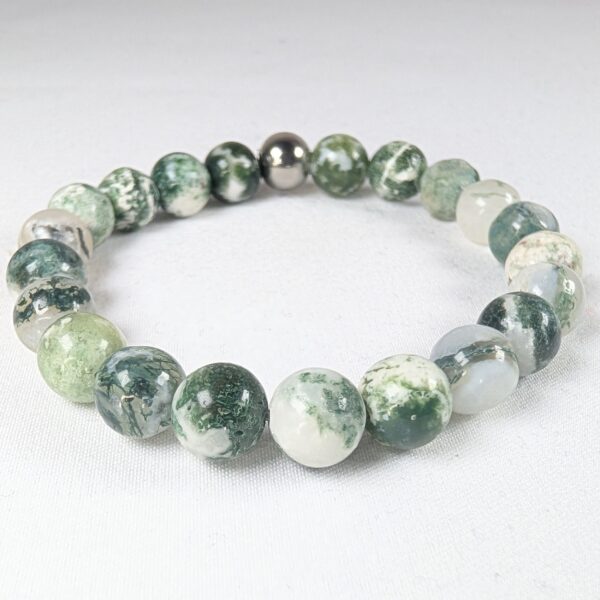 Bracelet Agate Mousse