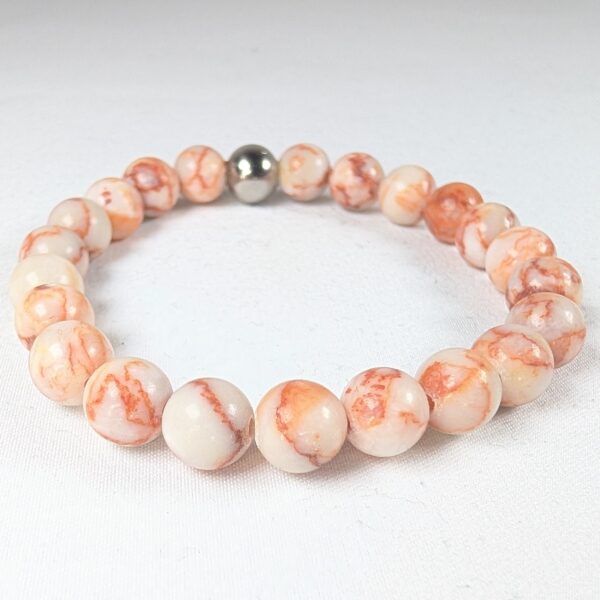 Bracelet Jaspe Filet Rouge