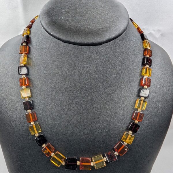 Collier Ambre 4 teintes